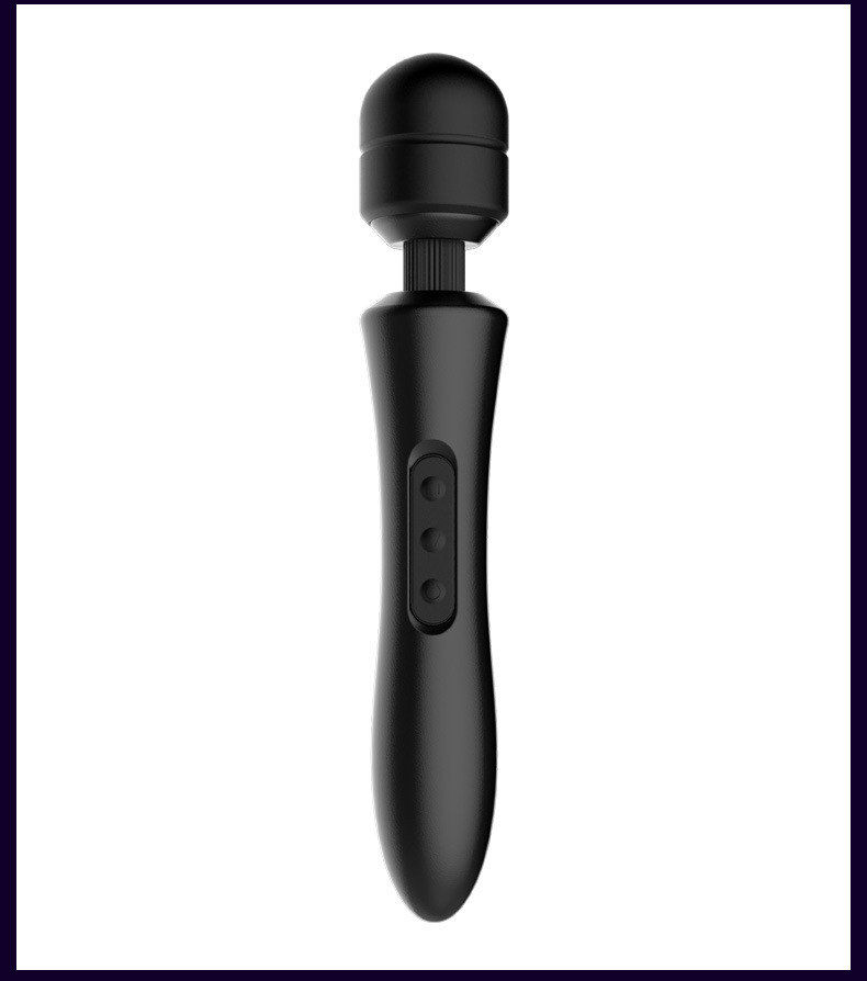 USB nofëllbar grouss Massager staark Vibratioun weiblech Masturbatioun AV Stick Erwuesseneprodukter_voghion.com
