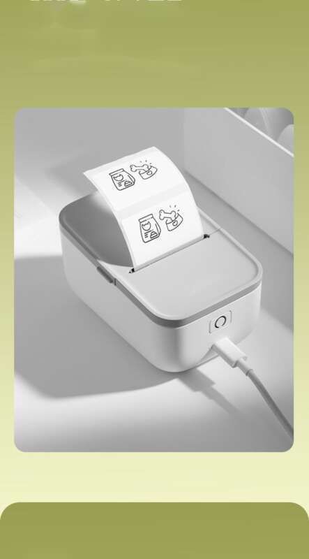【Anwendung für mehrere Szenarien】 Tragbare Smart-Tag-Maschine mit drahtloser Bluetooth-Verbindung, einfach zu steuern_voghion.com