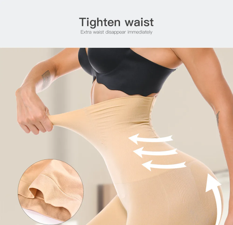Talia urządzenie do modelowania brzucha Butt Lifter bezszwowy gorset modelujący talię urządzenie do modelowania sylwetki bielizna modelująca kobiety wysokie spodnie modelujące brzuch brzuch_voghion.com