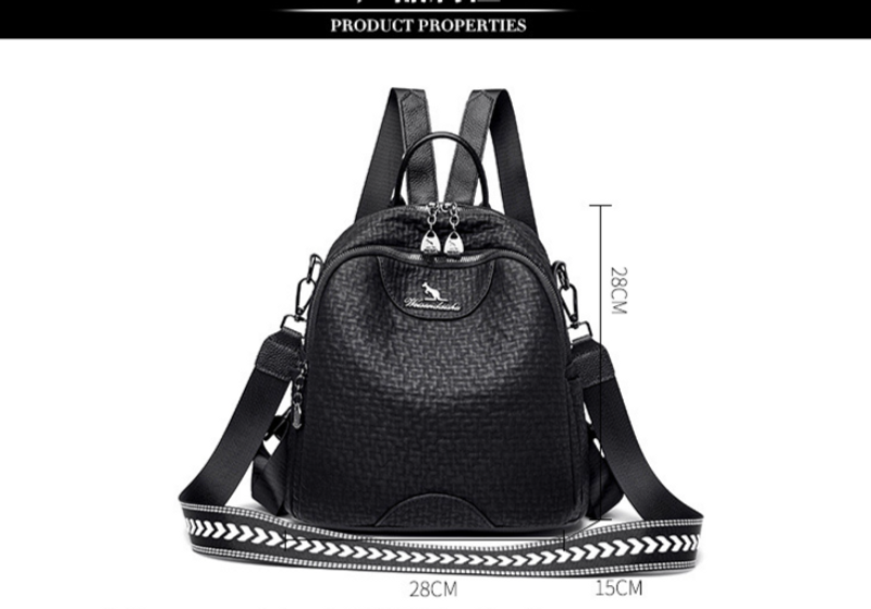 Korean style women's fashion all-match portable shoulder bag multi-layer large capacity backpack for moms_voghion.com