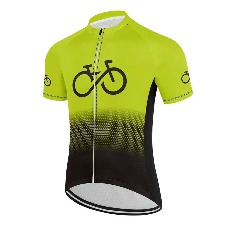 Maillot de cyclisme à manches courtes pour homme, modèle printemps-été 2024, séchage rapide, respirant et évacuant l'humidité_voghion.com