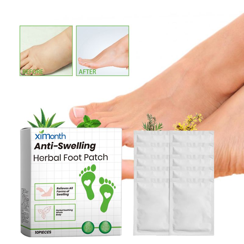 Cerotto alle erbe per i piedi per una pulizia profonda, rilassamento dei piedi e cura del corpo per aiutare a dormire_voghion.com