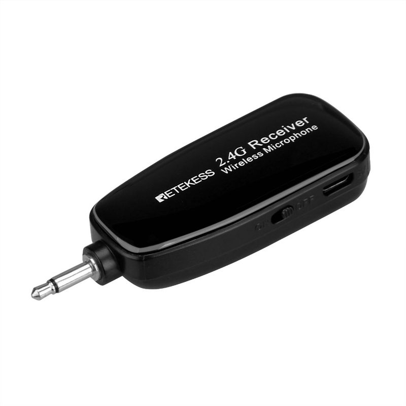 Retekess TT123 2.4G Trasmettitore microfono wireless da testa con ricevitore per amplificatore vocale Tour didattico_voghion.com