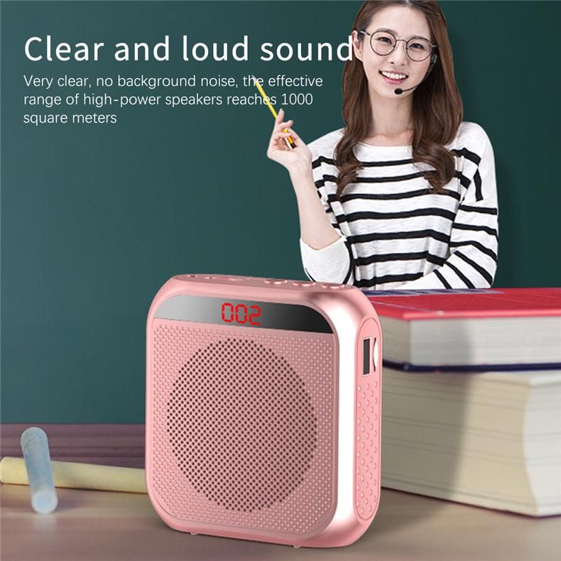 S17 Loudspeaker Bee Teacher Practical Stall Wireless Loudspeaker Guide Hawking Portable Loudspeaker_voghion.com