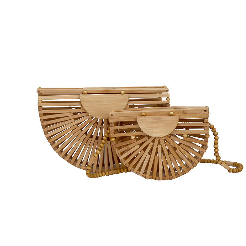 Borsa a tracolla da spiaggia per le vacanze in paglia intrecciata, nuova estate per le donne_voghion.com