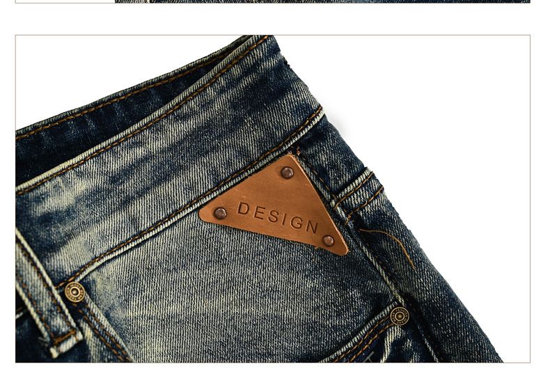 Herren-Jeansshorts im Vintage-Waschungsstil – leichte, atmungsaktive und stylische lässige Sommershorts mit Used-Details_voghion.com