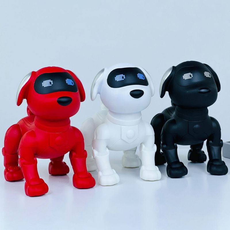 Radošs Bluetooth skaļrunis Mašīna Suņu Ornaments Foršs Daudzfunkcionāls bezvadu audio Jauna tiešā piegāde_voghion.com