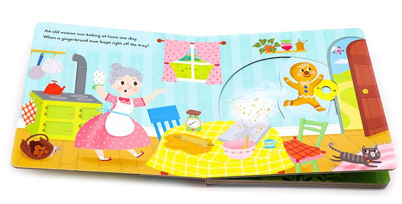 Edition By Huayan English Original Picture Book The Gingerbread Man Classic Fairy Tale_voghion.com