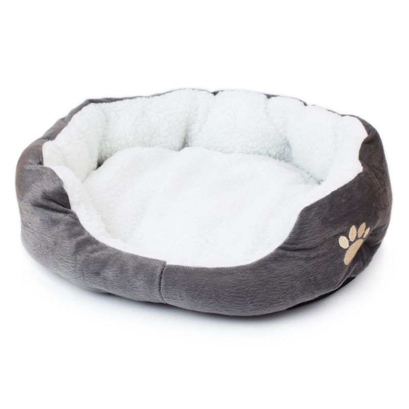 P Tapete Quente de Lã de Cordeiro Pequeno para Cães e Animais de Estimação_voghion.com