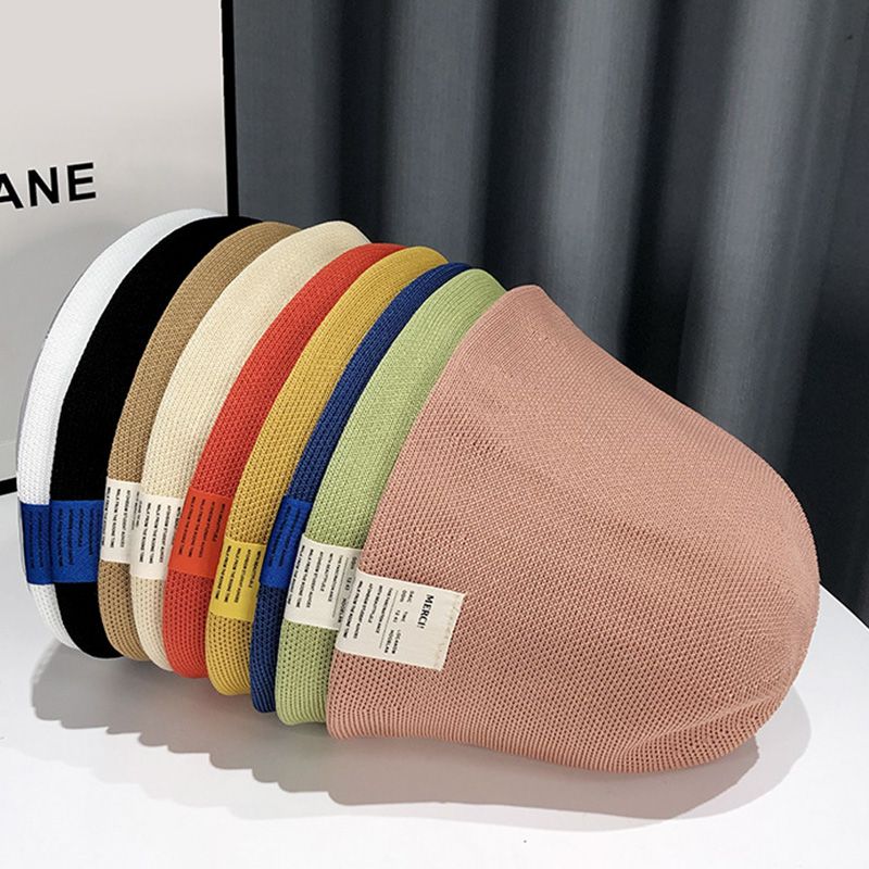 Nuovi arrivi Cappello da pescatore in maglia traspirante in filo di cotone per donna con etichetta in tessuto, cappello casual con protezione solare Fishman,_voghion.com