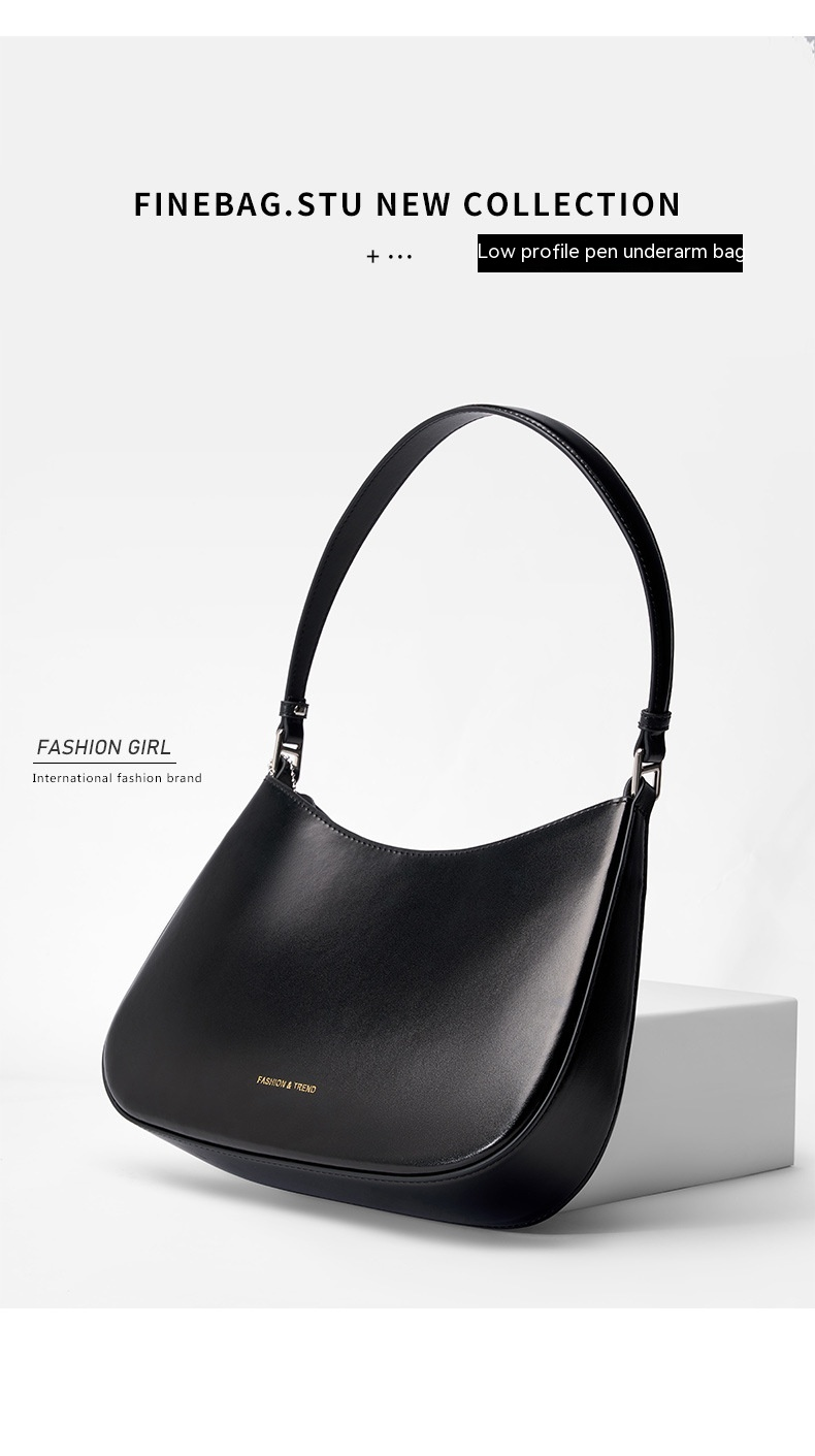 New Best-selling High-end Leather Underarm Bag with Niche Design, Women's Bag with Multi-color Fashionable Shoulder Bag_voghion.com