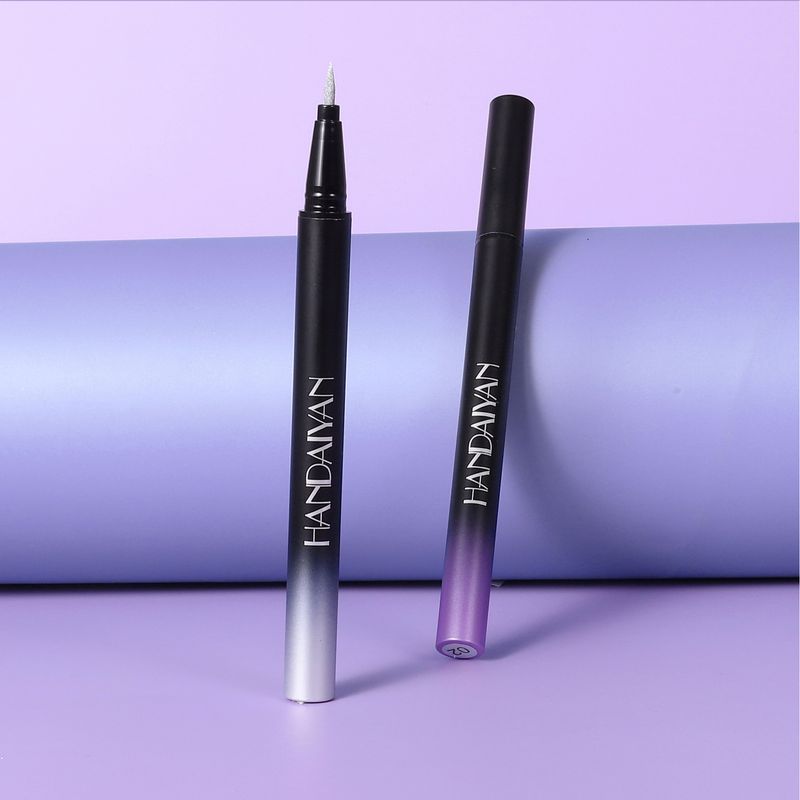 HANDAIYAN Ultra - Fine Metallic Liquid Eyeliner With Pearl Shimmer - Waterproof, Long - Lasting And Smudge - Proof_voghion.com