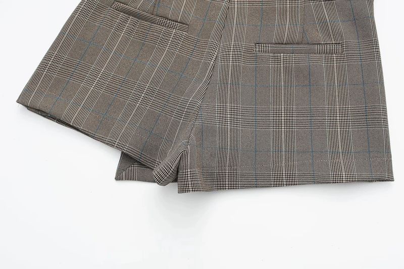 Conjunto de top ajustado y blazer corto para mujer, moda de verano 2023, versátil y moderno._voghion.com