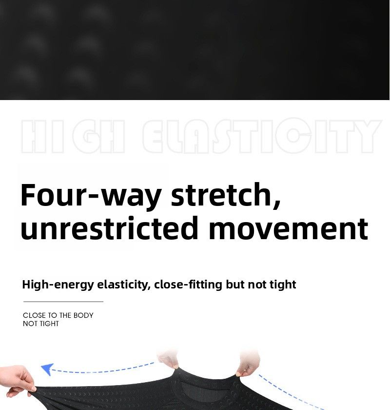 Men's Shark Skin Polyester Swimwear Swim Trunks Five-Point Shorts Quick-Dry Anti-Embarrassment Loose Fit Plus_voghion.com