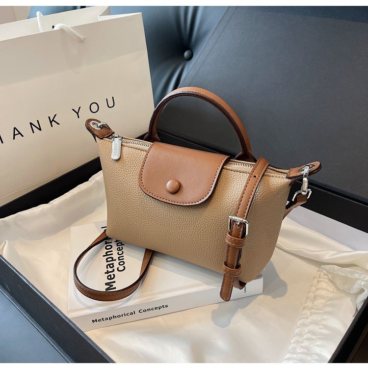 High quality texture handbag 2024 New Dragon bags Xiang popular dumpling versatile single shoulder crossbody bag_voghion.com