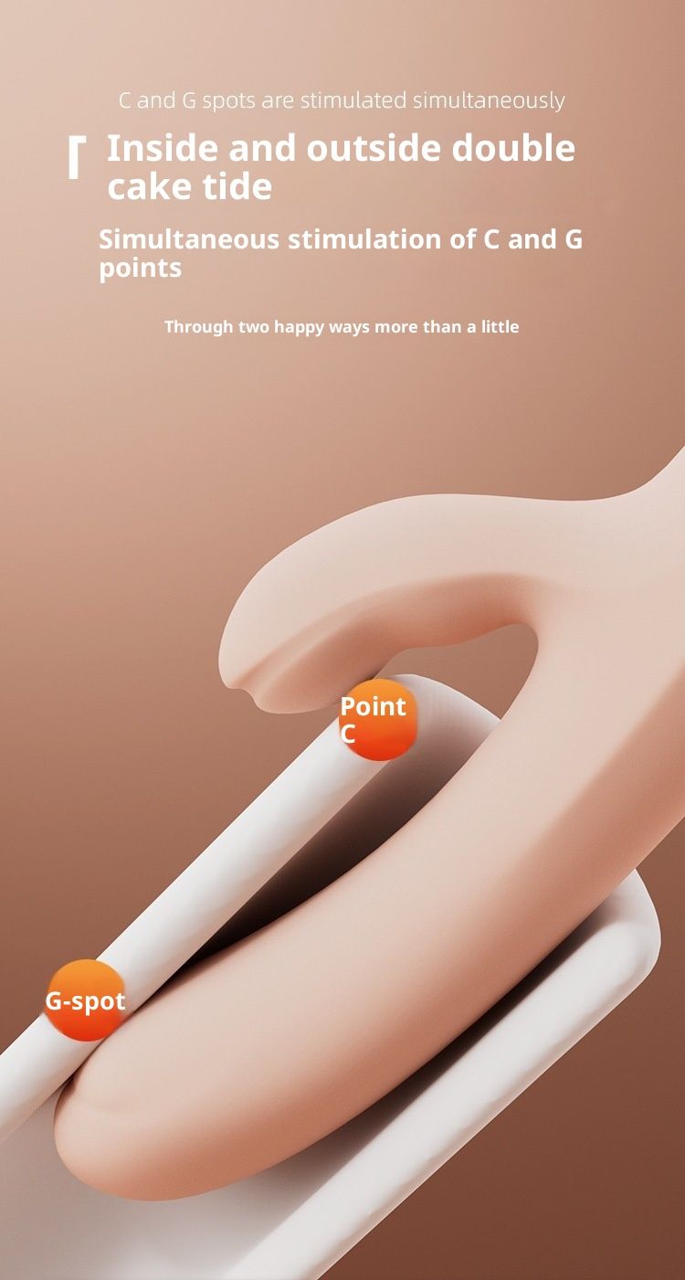 LuvBox Rollen Doppelkopf-Vibrator Sanfte Einführung Interne und Externe Vibration Masturbator Orgasmus Sex für Frauen Erwachsene_voghion.com