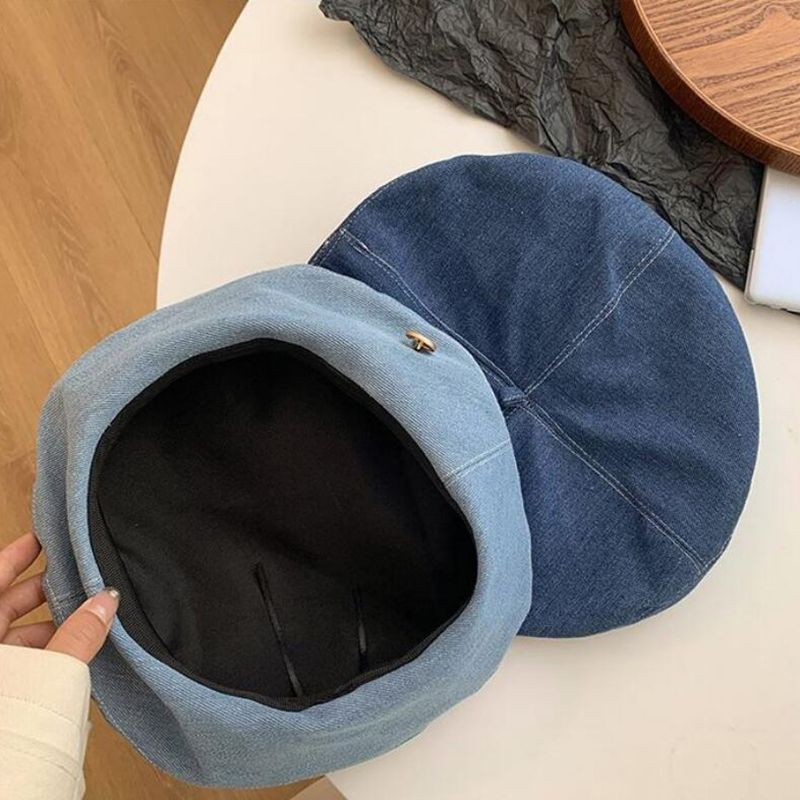 Hot Sale For Women Autumn Winter New Sweet Cool Light Woolen Hats Fashion British Artist Style Retro Versatile Berets Caps_voghion.com