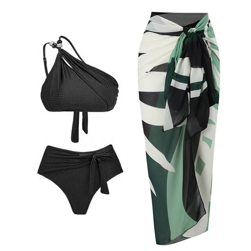 Costume da bagno da donna in stile bohémien, con gioielli e gonna a portafoglio, in stile europeo e americano._voghion.com
