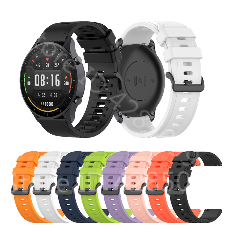For Xiaomi Huami Amazfit GTR 47mm Smart Watch Band For GTR 2e Silicone strap For Garmin Vivoactive4 22mm Bracelet Strap Correa_voghion.com