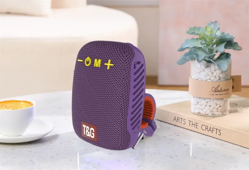 Udendørs cykel TG392 Bærbar Bluetooth-højttaler TWS Trådløs Mini Bas FM Radio Soundbar Boombox Ridning Musik Afspil højttaler_voghion.com