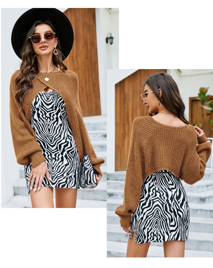 Sweater Women, Sexy Hip-wrapped Long Knitted Sweater, Solid Color Backless Kink Dress Sweater_voghion.com