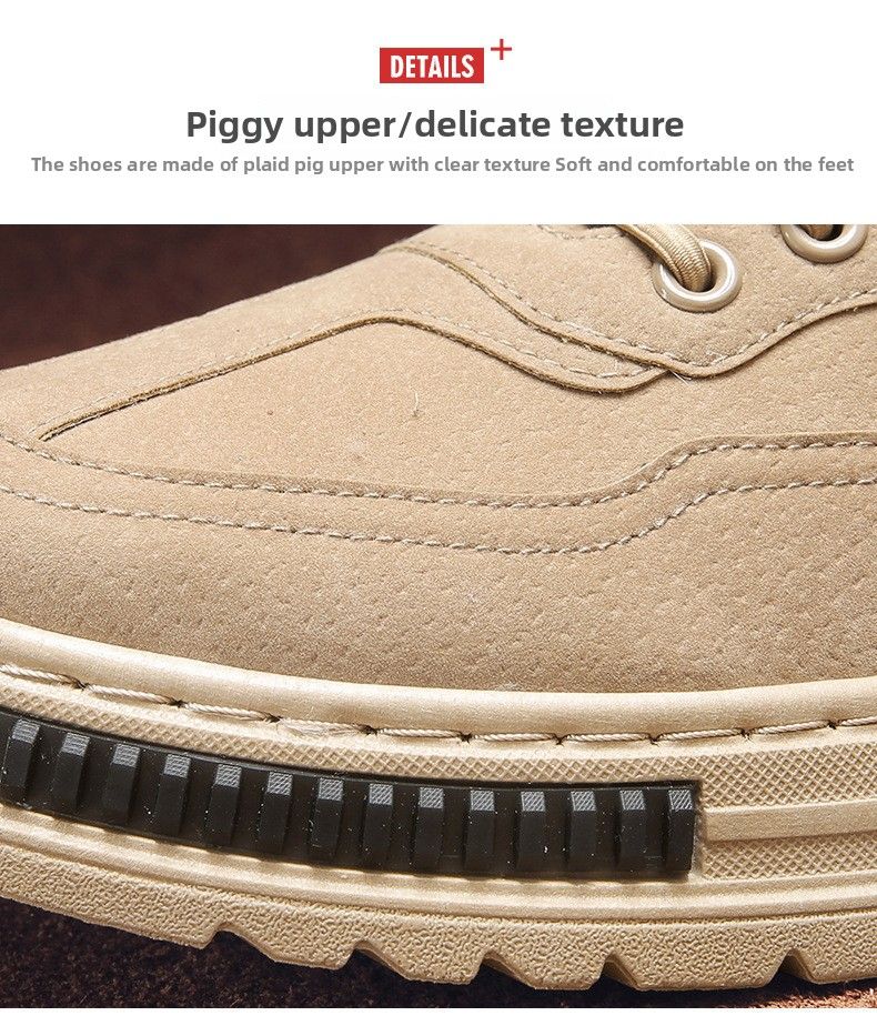 Scarpe antinfortunistiche alla moda, da uomo, invernali, in caldo cotone, casual, impermeabili, antiscivolo, nere, slip-on, foderate in pile_voghion.com