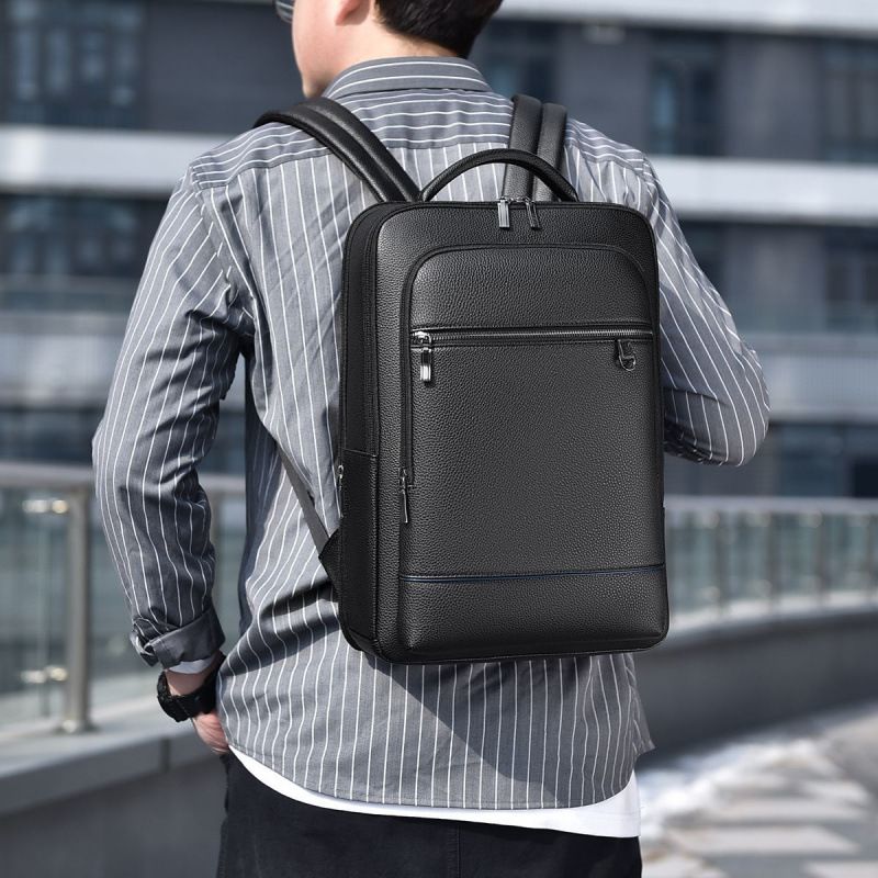 Herren 2025 Frühjahr und Sommer Neue Business-Mode Großraum-Rucksack Reise-Laptop-Tasche Schultasche Freizeit Täglich Einfaches Pendeln_voghion.com