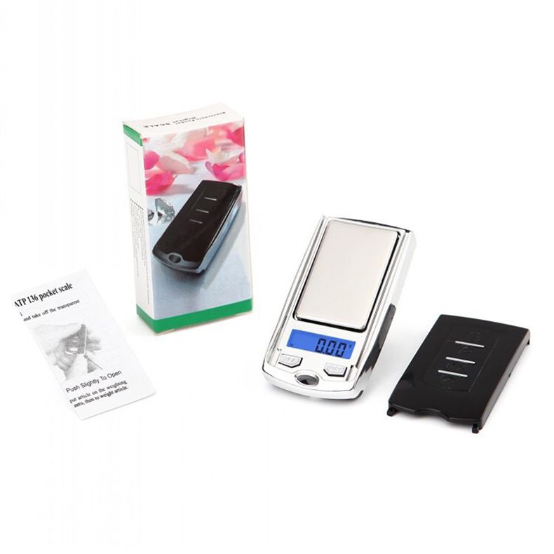 Bilnøkkel Elektronisk Vekt Mini Smykker Gull Smykker Vekt Miniatyr Veieinstrument Presisjon 0,01g Palm Scale_voghion.com