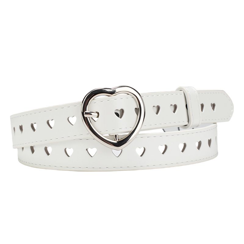 Nuovo stile, cintura decorativa per cappotto da donna, dolce, con cuore traforato e traforato_voghion.com
