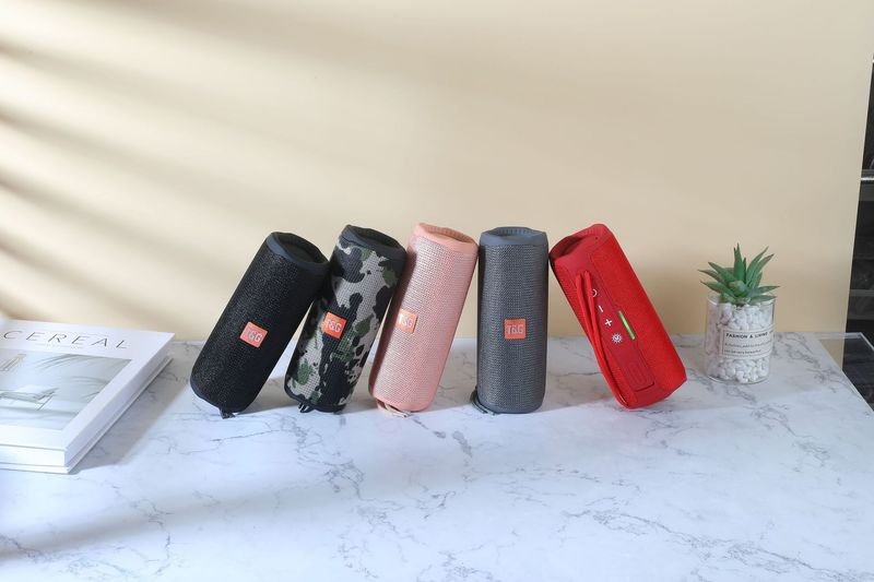 TG365 Bluetooth portable waterproof rainbow light outdoor dual speaker new gift subwoofer sound system_voghion.com