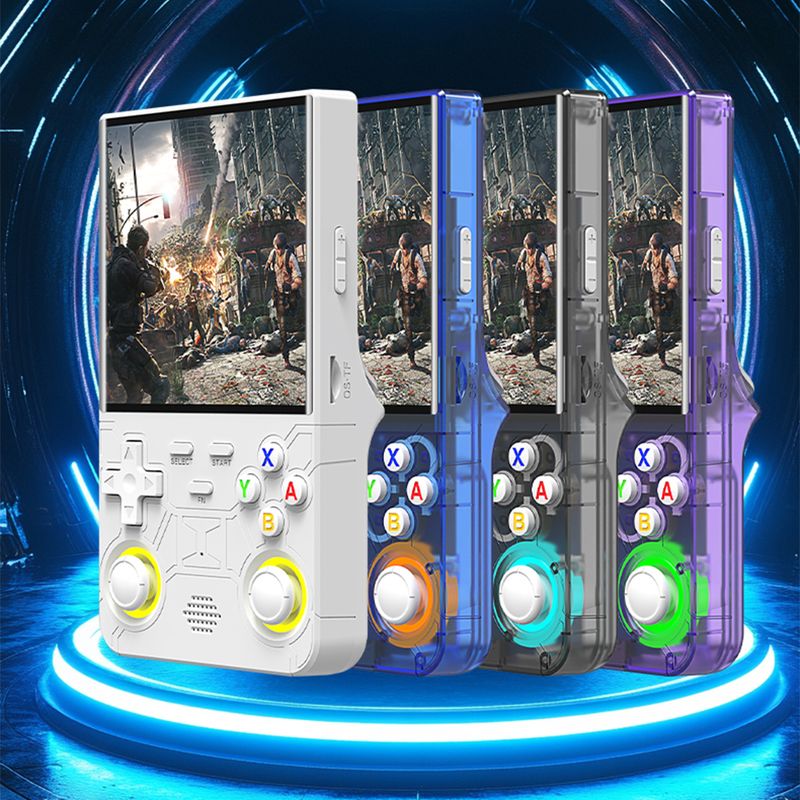 Open Source ULTRA Retro Handheld Gaming Console Linux System 4.0 Inch IPS Screen Portable Mini Pocket R36 Video Game_voghion.com