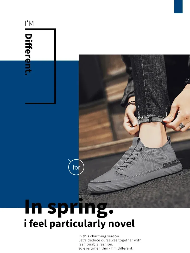 Herren-Freizeitschuhe, bequeme Canvas-Schuhe, leichte, flache Laufschuhe, hohe Sneaker, atmungsaktives Mesh-Gewebe, Tennisschuhe_voghion.com