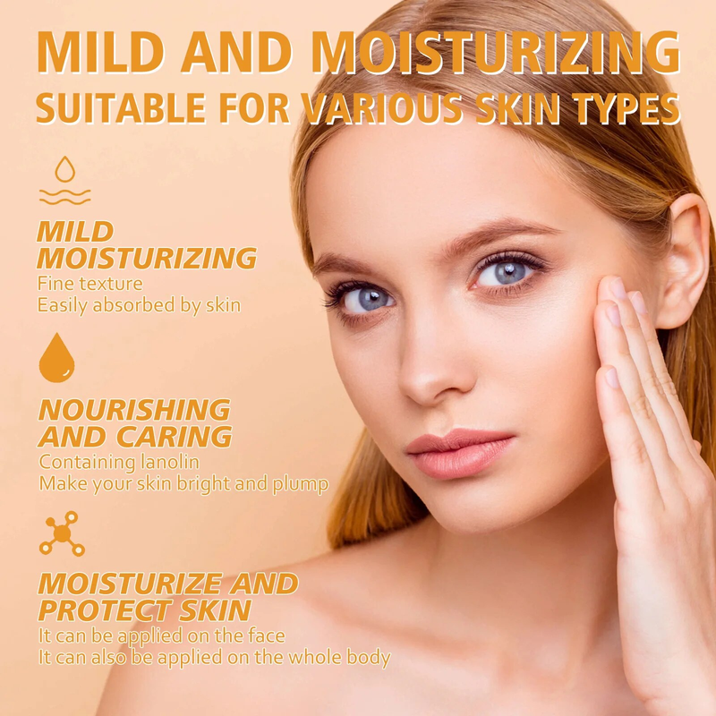 Schapen Moisturizing Cream zachte, vochtige, verstevigende Moisturizer hydraterende, hydraterende huidvergrendeling water om rimpels te verminderen_voghion.com