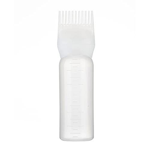 Lot de 3 flacons applicateurs de peignes à racines, flacons de teinture pour cheveux vides, flacons de distribution rechargeables pour coloration des cheveux, outil de coiffure pour le nettoyage du salon, shampooing_voghion.com