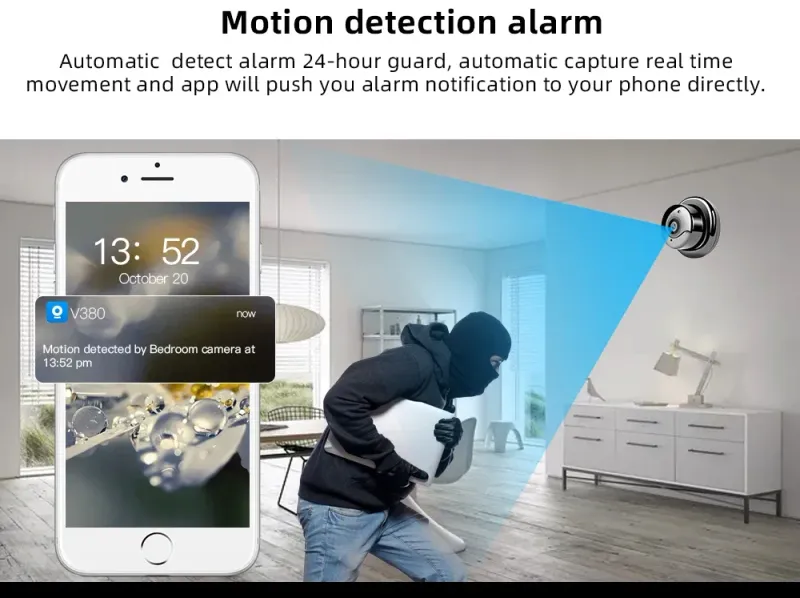 1080P HD mini Wifi kamera nevidljiva Espia kamera pametna kućna sigurnost IP web kamera daljinski nadzor IR noćni vid mala_voghion.com