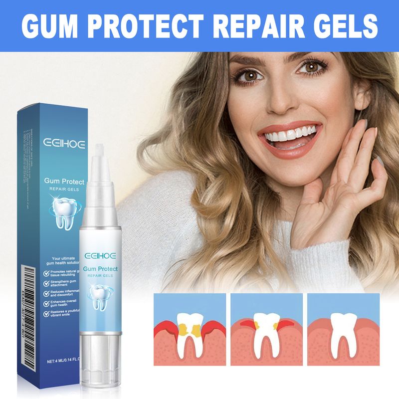 EELHOE Gentle Cleaning Yellow Teeth Tartar Stains Fresh Care Gel_voghion.com