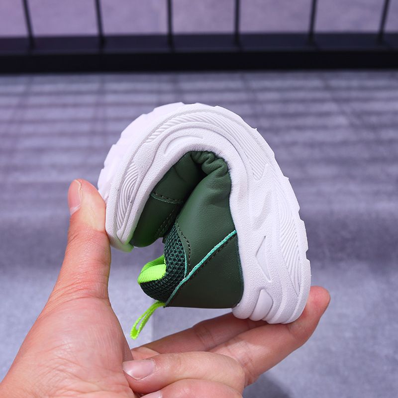 Scarpe luminose in rete di nuovo stile 2025, scarpe sportive casual, scarpe luminose per ragazzi, comode, traspiranti e leggere_voghion.com