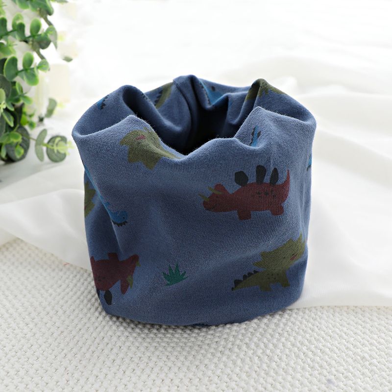 Adult Warmer 25 Spring New Style Edged Pure Cotton Printed Autumn Winter Warm Neck And Ear Protection Scarf_voghion.com