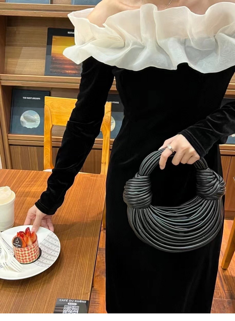 Sacs à main pour femmes 2023, nouveaux sacs de nouilles tissés à la main de marque de créateur en or, corde nouée, Hobo Sier, pochette de soirée_voghion.com