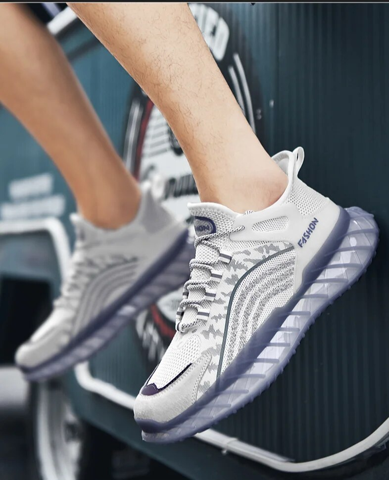 Summer Thin Mesh Sports 2024 New Ice Silk Breathable Casual Men's Thick Sole Heightening Dad Shoes for Men_voghion.com