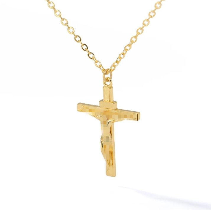 Collana da donna con catena per clavicola, regalo, con ciondolo a forma di croce a forma di serpente, in rame micro-intarsiato con zirconi, molto venduta_voghion.com