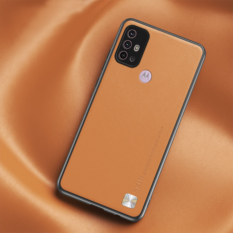 Luxus Leder Telefon Fall Für Motorola Moto G60 G30 G20 G10 G200 E7 Power Rand S30 X30 5G Abdeckung matte Silikon Protectio_voghion.com