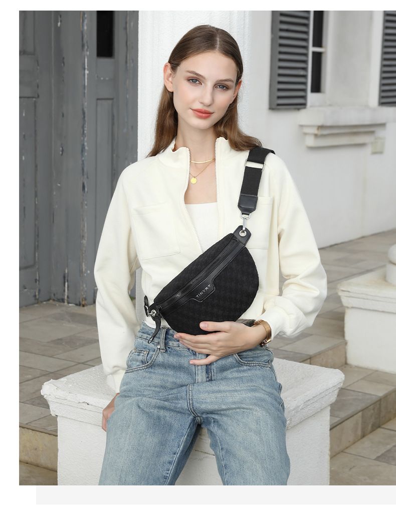 Borsa a tracolla da donna, borsa a tracolla per la spesa alla moda e casual, grande capacità, borsa da petto leggera e alla moda per ragazze. Antifurto aderente_voghion.com