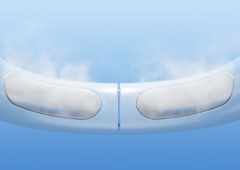 2025 Novi viseći ovratnik, tihi USB punjač, ultra dugotrajna baterija, prijenosni mali mini ventilator_voghion.com