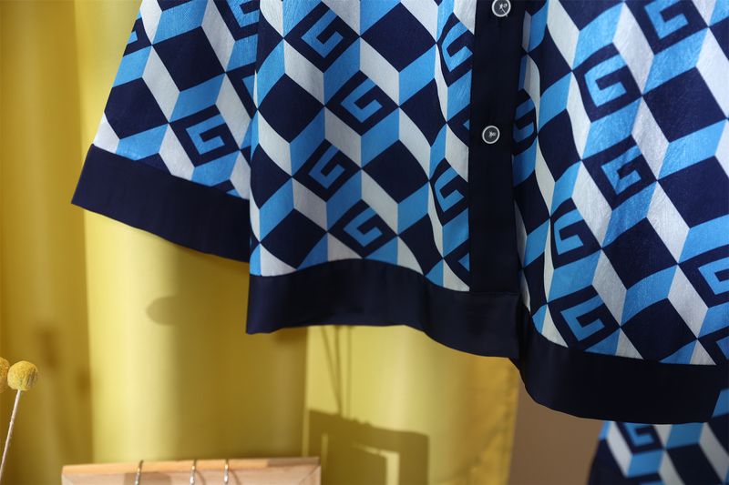 nuovo pigiama da donna in seta di ghiaccio vestito per la casa stile in stile abito con scollo a V _voghion.com