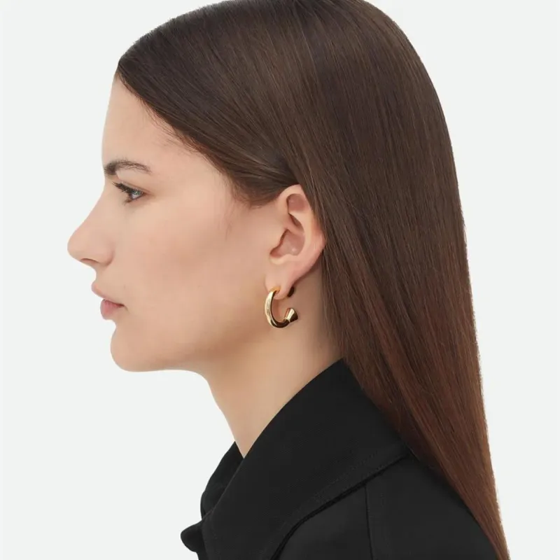 2025 Neue glänzende Ohrringe im europäisch-amerikanischen Stil – schlicht und modisch, C-förmig, vielseitig und elegant._voghion.com