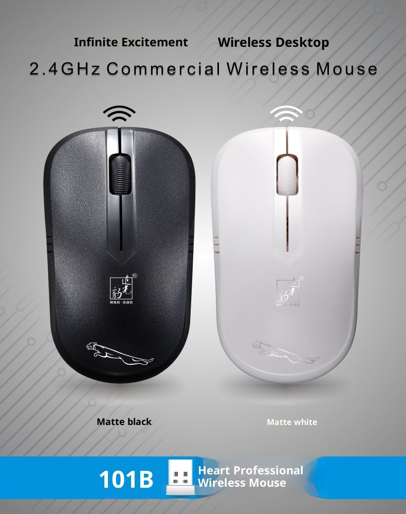 Digitex Digitex Digitex Foreign Trade Hot Item Chasing Light Leopard 101B Mini USB Laptop Wireless Mouse Gift Wholesale_voghion.com