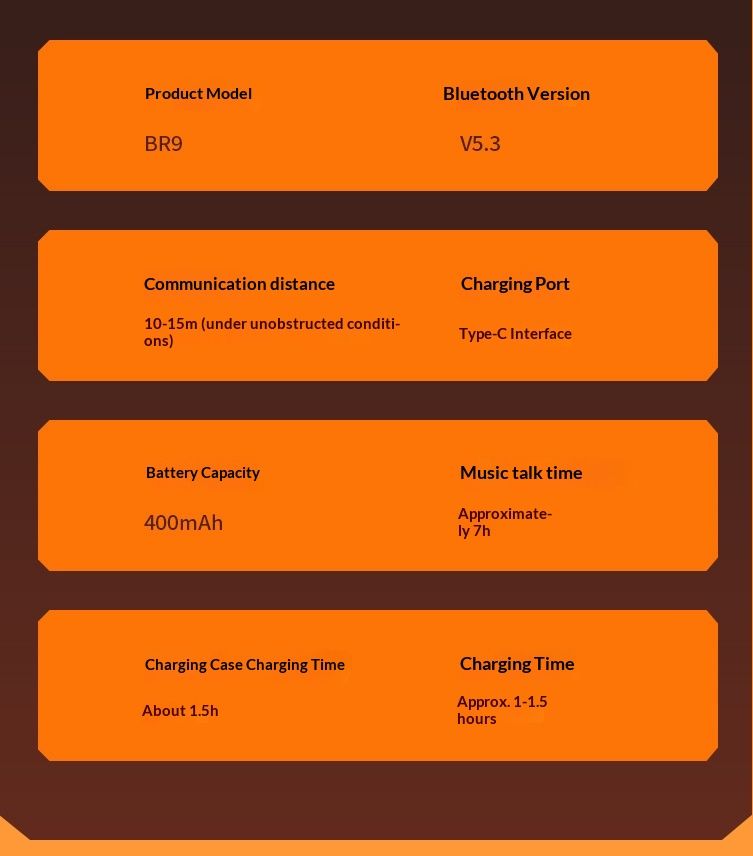 NeoGear New AI Translation OWS In-Ear Wireless Ear-Hook Open-Type Noise Cancelling Long Battery Life Bluetooth Earphones 144_voghion.com