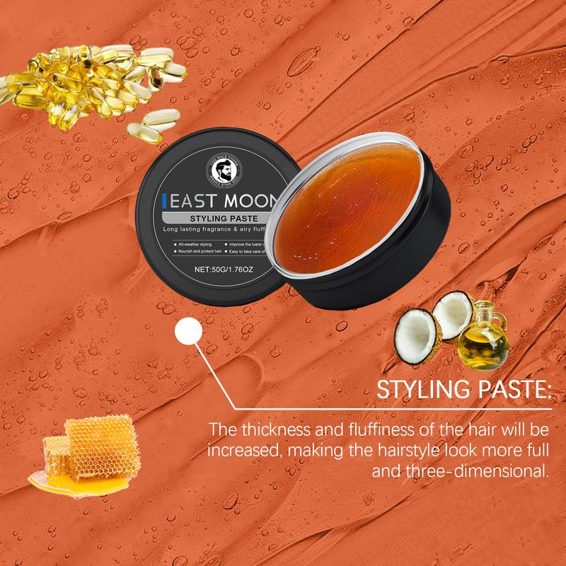 Ulei de păr pentru coafarea bărbaților, Îngrijirea părului răcoritoare pentru coafarea spatelui bărbaților_voghion.com