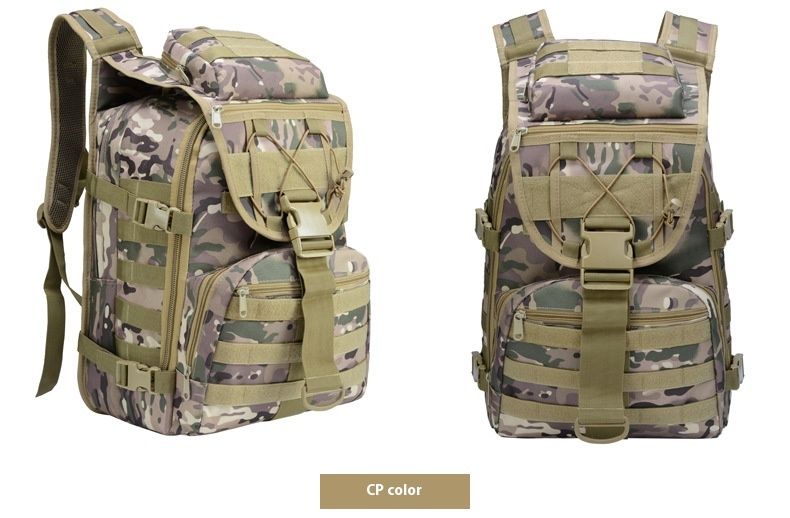 Nova mochila tática masculina X7 Swordfish Sports Travel Oxford Army Camo Outdoor Mountaineering_voghion.com